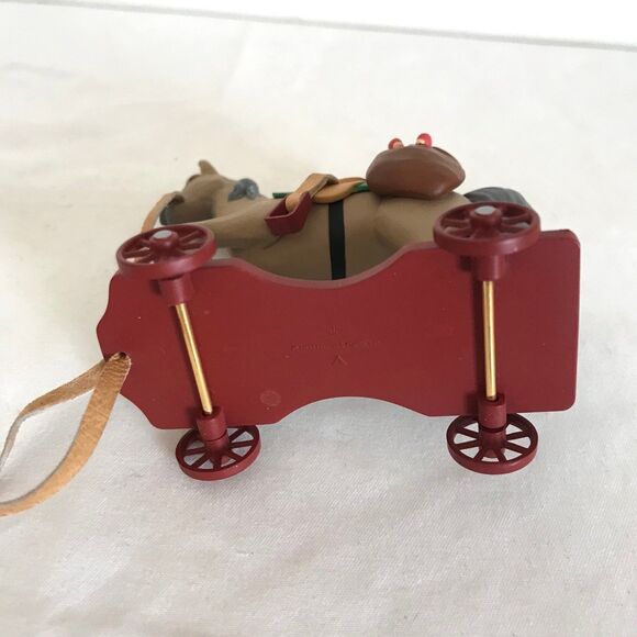 Hallmark Keepsake Christmas Ornament 1999 A Pony For Christmas #2 in series - Picture 9 of 9